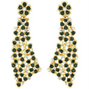 Etnico Traditional Gold Plated Kundan Pearl Wedding Choker Necklace Set Earrings & Maang Tikka for Women (M4126G)