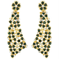 Etnico Traditional Gold Plated Kundan Pearl Wedding Choker Necklace Set Earrings & Maang Tikka for Women (M4126G)