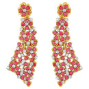 Etnico Traditional Gold Plated Kundan Pearl Wedding Choker Necklace Set Earrings & Maang Tikka for Women (M4126Q)