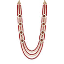 Etnico Gold-Plated Layered Groom Necklace For Men (Mlp32M)