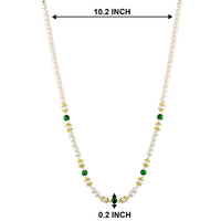 Etnico Gold-Plated   Layered Groom Necklace For Men (Mlp38G)