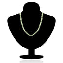 Mahi Rhodium Plated Pearl Pastel Green Necklace with Swarovski Elements For Women