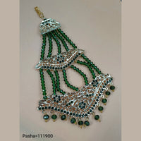 Padmawati Bangles Gold Plated Austrian Stone & Beads Pasa for Women