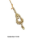 Padmawati Bangles Gold Plated Kundan Stone Maang Tikka