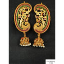 Padmawati Bangles Gold Plated Pota Stone Earcuff Earrings
