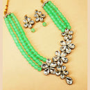 Padmawati Bangles Gold Plated Austrian Stone Choker Necklace Set