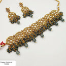 Padmawati Bangles Gold Plated Austrian Stone Choker Necklace Set