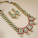 Padmawati Bangles Gold Plated Kundan Necklace Set - PBNECK184