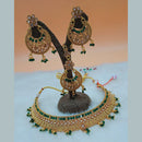 Padmawati Bangles Gold Plated Stone And Kundan Choker Necklace Set