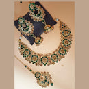Padmawati Bangles Gold Plated Austrian Stone & Kundan Choker Necklace Set