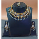 Padmawati Bangles Gold Plated Kundan  & Stone Choker Necklace Set