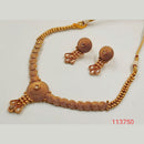 Padmawati Bangles Kundan Stone Gold Plated Necklace Set