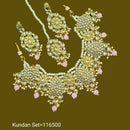 Padmawati Bangles Kundan Stone Gold Plated Choker Necklace Set