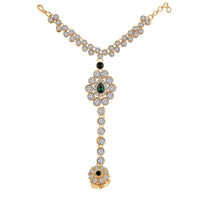 Etnico Gold-Plated Bracelet With Ring (Women) - PIJ020G