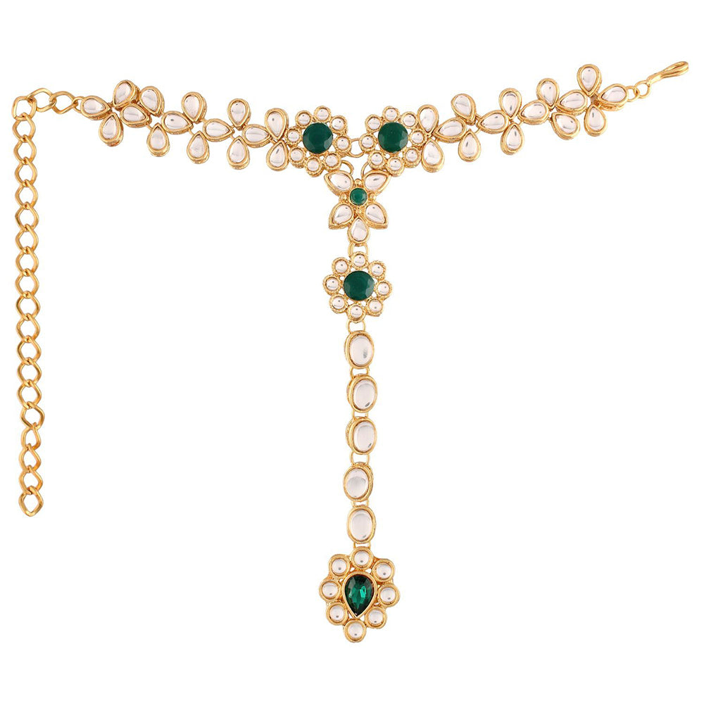 Etnico Gold-Plated Bracelet With Ring (Women)