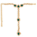Etnico Gold-Plated Bracelet With Ring (Women)