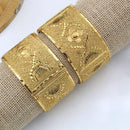 Pooja Bangles Gold Plated Bangles Set