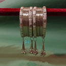 Pooja Bangles Silver Plated Bangles Set