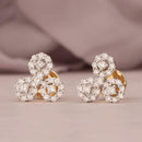 Pooja Bangles Gold Plated AD Stone Stud Earrings