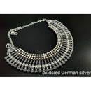 Pooja Bangles Oxidised Plated Necklace Set