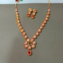 Pooja Bangles Gold Plated Kundan Stone Choker Necklace Set