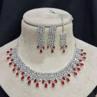 Pooja Bangles American Diamond Necklace Set