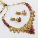 Pooja Bangles Gold Plated Choker Necklace Set
