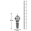 Mahi Lord Hanuman Gada Shaped Pendant