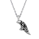 Mahi Valentine Crystal Best Friend Broken Heart Gold Rhodium Plated Pendant