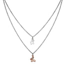 Mahi Latest Design Stylish Fashionable Multilayer Chain Charm Pendants Necklace for Women and Girls (PS1101749M)
