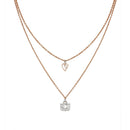 Mahi Latest Design Stylish Fashionable Multilayer Chain Charm Pendants Necklace for Women and Girls (PS1101751M)