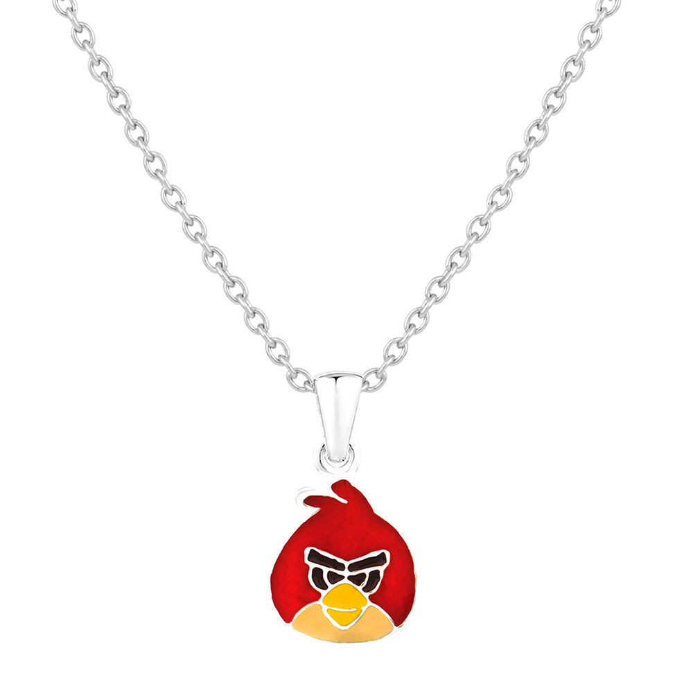 Mahi Cartoon Kids Pendant Colorful with Meenakari Enameled Work Rose Gold (PS1101837R)