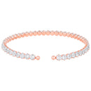 Mahi Rose Gold Plated Adjustable Choker Necklace with Cubic Zirconia Stone for Women (PS1101850ZWhi)