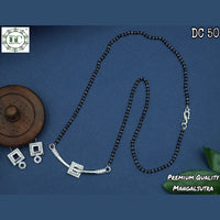 Diksha Collection Black Beads Mangalsutra