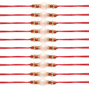 Etnico Ethnic Designer Pearl Stone Combo Rakhi Bracelet for Men/Brother/ Bhaiya (Pack of 10)(R021-10)