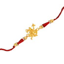 Mahi Gold Plated Spiritual Hanuman Rakhi With Crystals For Men/Boys (Bracelet) RA1100589G
