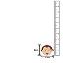 Mahi Rose Gold Plated Cartoon Rakhi for Kids with Meena Work Enamel (RA1100660Z)