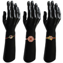 Mahi Combo of Designer Rakhi's with Multicolor Crystal and Artificial Pearl for Bhaiya (RCO1105235M)