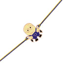 Mahi Combo of 2 Popular Trendy Cartoon Kids Rakhi with Meena Work (RCO1105334Z)