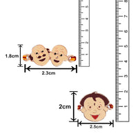 Mahi Combo of Children's Favourite 2 Cartoon Rakhis for Kids (RCO1105357M)