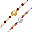 Mahi Combo of Two Rakhi's for Beloved Brother /Bhaiya (RCO1105426M)