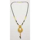 Raiyaraj Gold Plated Pack Of 3 Black Beads Mangalsutra -RRAcc11