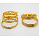 Raiyaraj Gold Plated Pack Of 3 Bangle Set