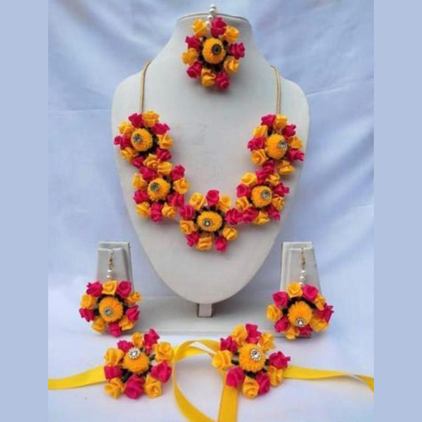 ShringarStreet flower jewellery set