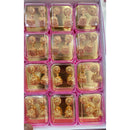 Perfect Gold Plated Pack Of 12 Jhumkis Earrings - PFEAR26